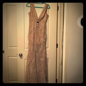 BCBG gown